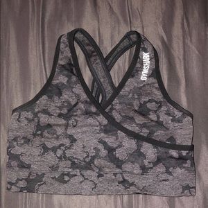 Gymshark Adapt Camo Sports Bra Size M